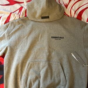 Essentials Gray Hoodie